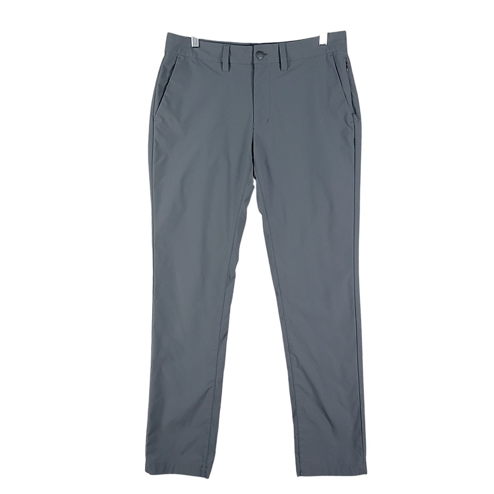 UNTUCKit Chancellor Pants Mens 32x32 Grey Excellent Straight Fit 40498